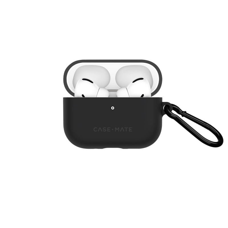 Case-Mate Tough Case for AirPods Pro 3 - Black with Black Carabiner