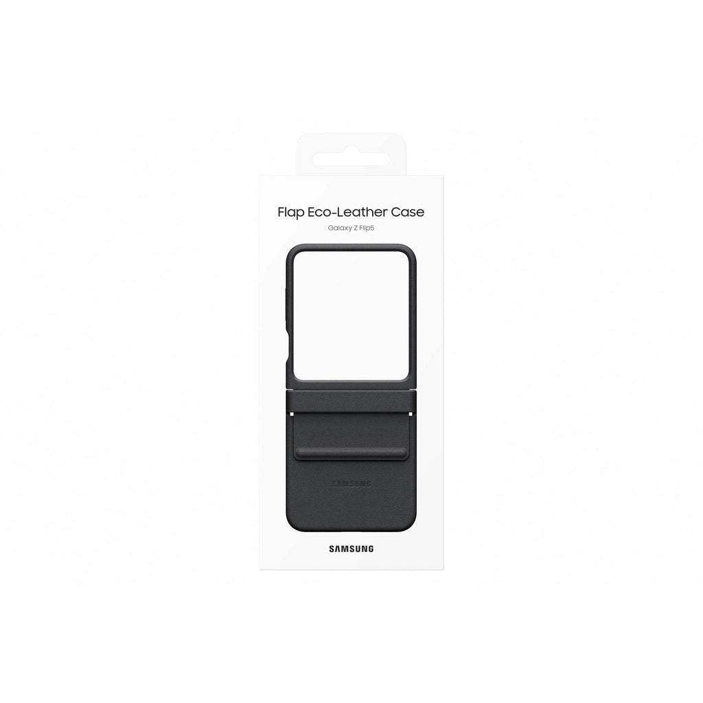 Samsung Flap ECO-Leather Case for Galaxy Z Flip5 - Black