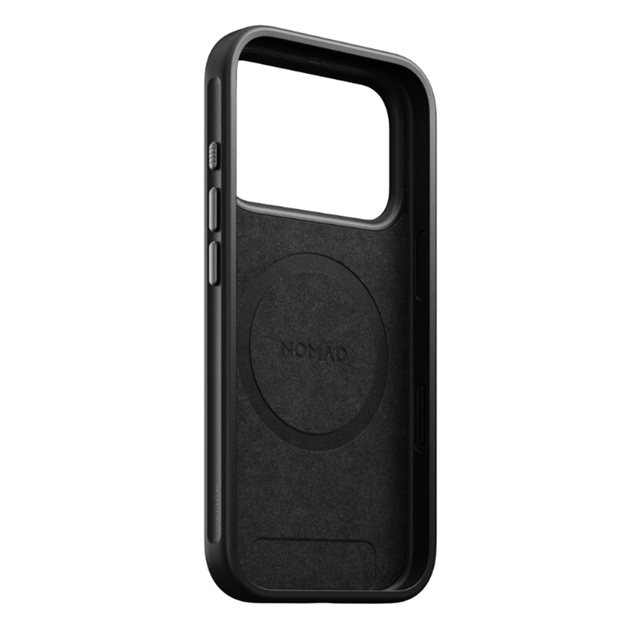 NOMAD Leather Case for iPhone 18 Pro/17 Pro - Black Ecco