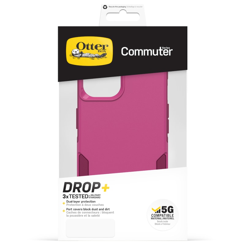 Otterbox Commuter Case For iPhone 13 (6.1")/iPhone 14 (6.1") -  Fucshia