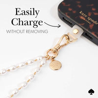 Thumbnail for Kate Spade Phone Charm Wrist Strap - Sea Pearl