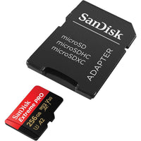 Thumbnail for SanDisk Extreme Pro Micro SD 256GB Memory Card