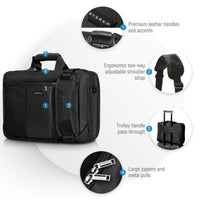 Thumbnail for Everki Versa Premium Travel Friendly Laptop Bag Briefcase up to 17.3-Inch
