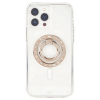 Thumbnail for Case-Mate Magnetic Ring Stand Works with MagSafe - Champagne Crystal