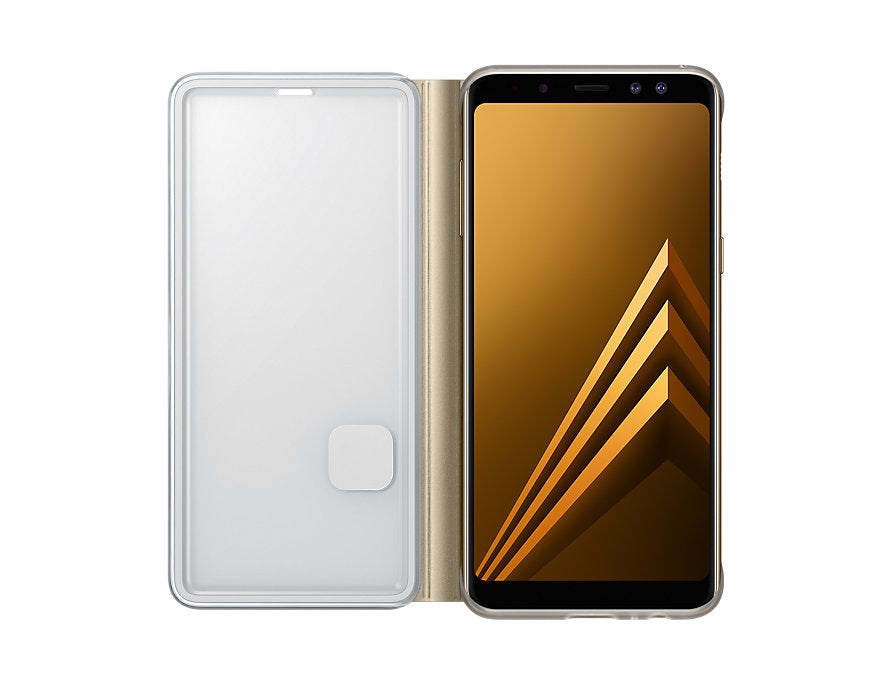 Samsung Galaxy A8 Neon Flip Cover - Gold