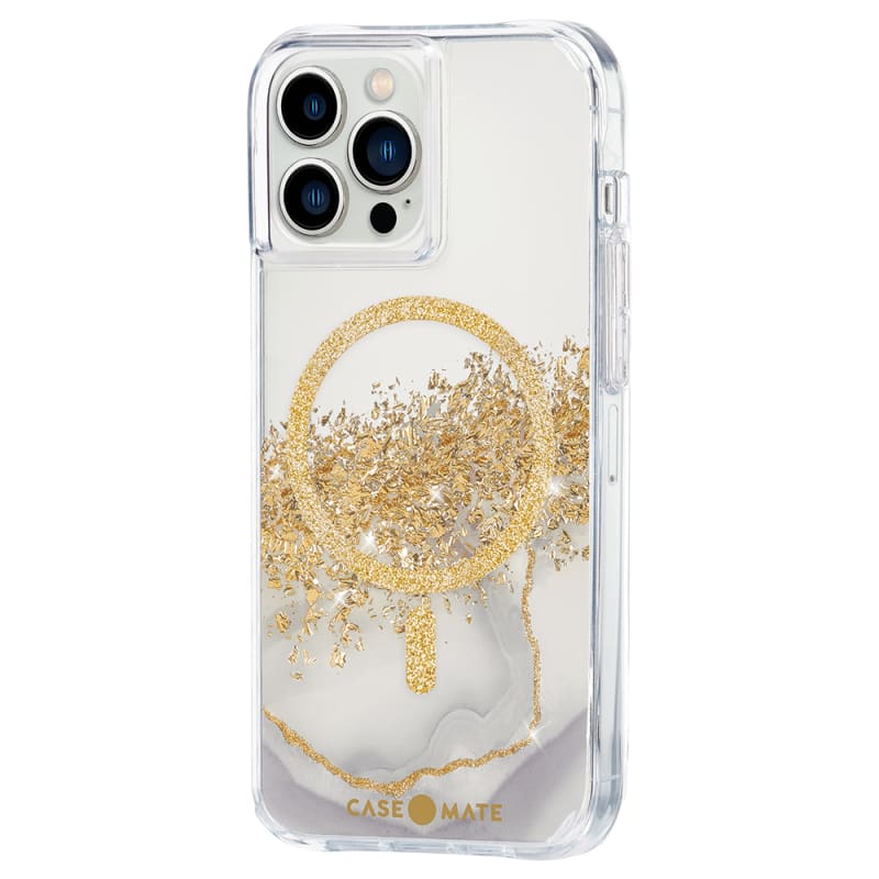 Case-Mate Karat Marble Case with MagSafe Antimicrobial for iPhone 13 Pro Max (6.7) - Multi