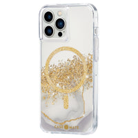 Thumbnail for Case-Mate Karat Marble Case with MagSafe Antimicrobial for iPhone 13 Pro Max (6.7) - Multi