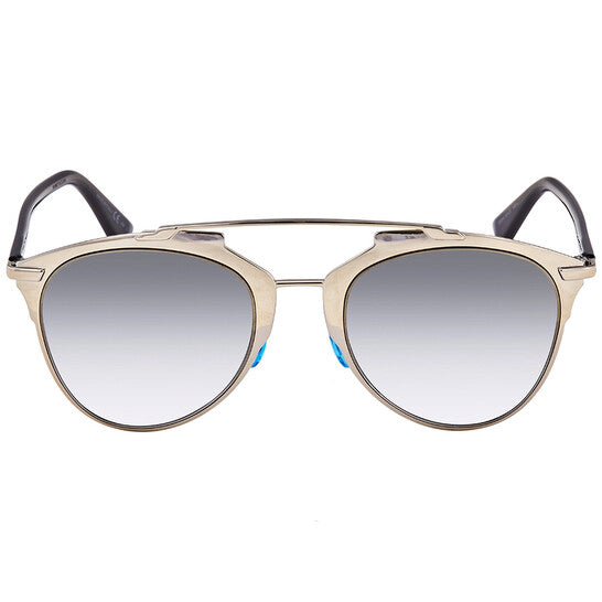 Dior Reflected Gold Gradient Azure Aviator Ladies Sunglasses DIORREFLECTED 6EEI/0H 52