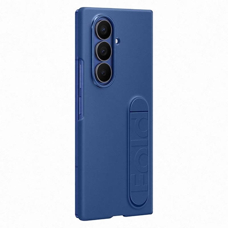 Samsung Silicone Stand Case for Galaxy Z Fold7 - Blue