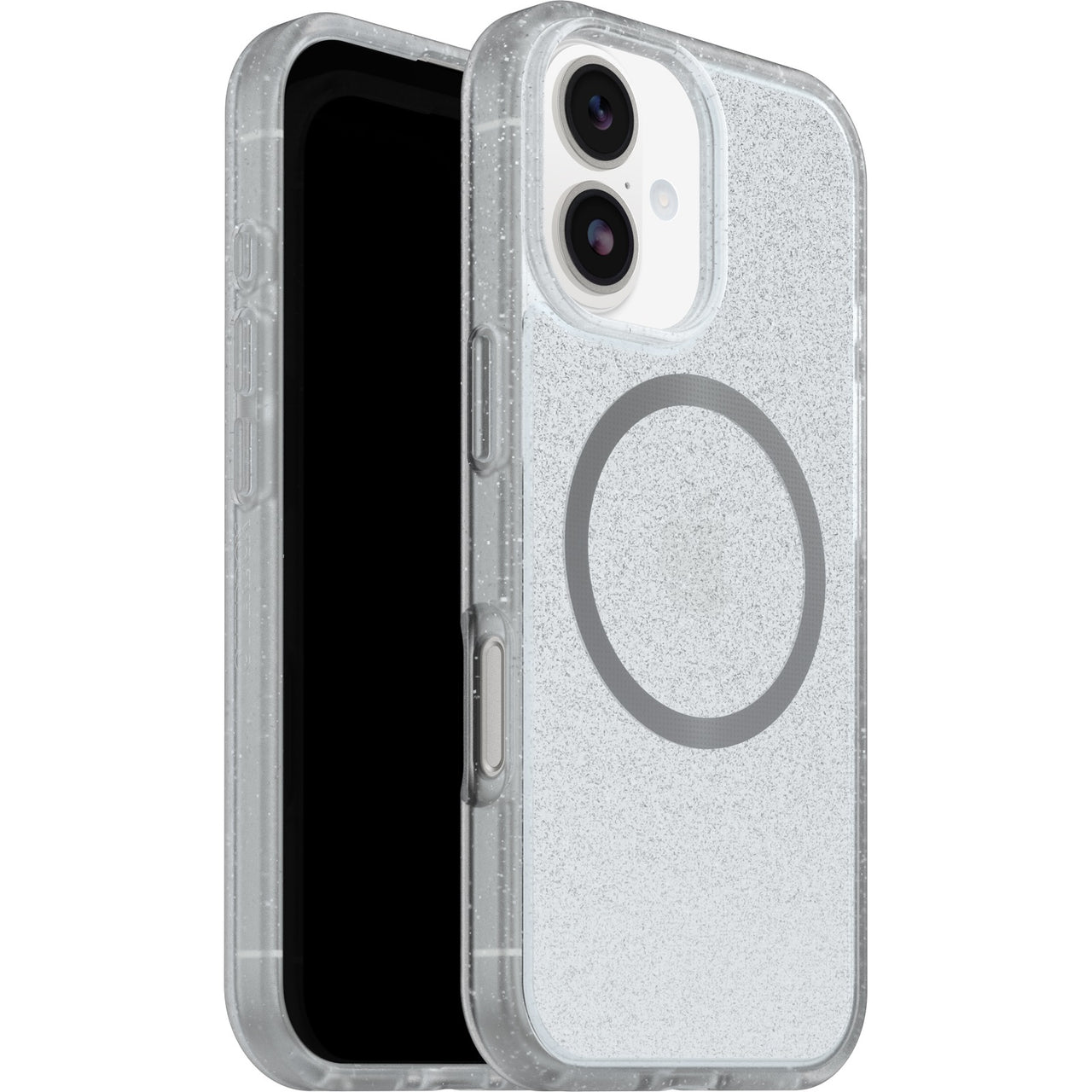 OtterBox React MagSafe Case for Apple iPhone 17 6.3"- Clear Glitter