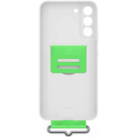 Thumbnail for Samsung Silicone Cover with Strap Galaxy S22+ - White