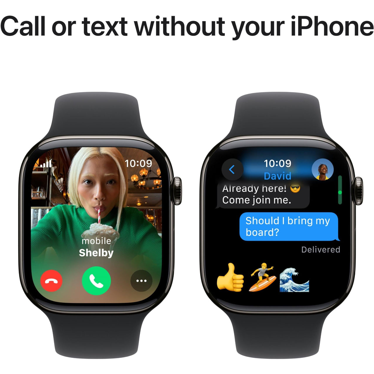 Refurbished Apple Watch Series 10 46mm - Black (LIKE NEW)