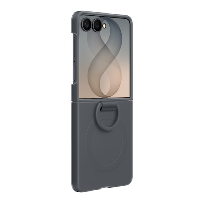 Samsung Silicone Ring Magnet Case for Galaxy Z Flip8 - Graphite