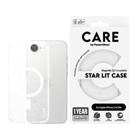 CARE by PanzerGlass Magsafe Star Lit Glitter Case for iPhone 17e/16e