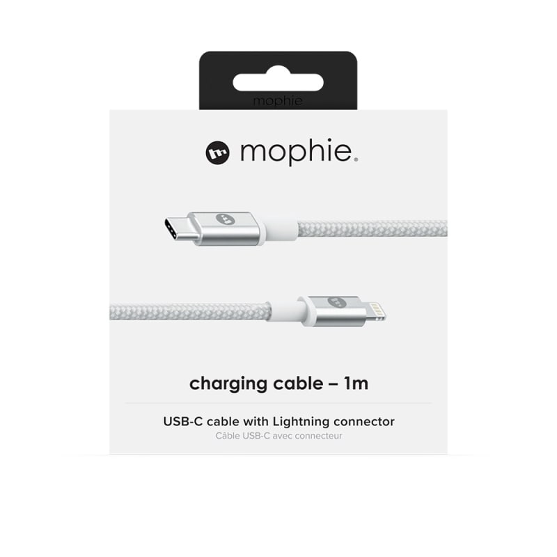 Mophie USB-C to Lightning Cable 1M - White