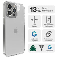 Thumbnail for ZAGG Crystal Palace Case for Apple iPhone 15- Clear