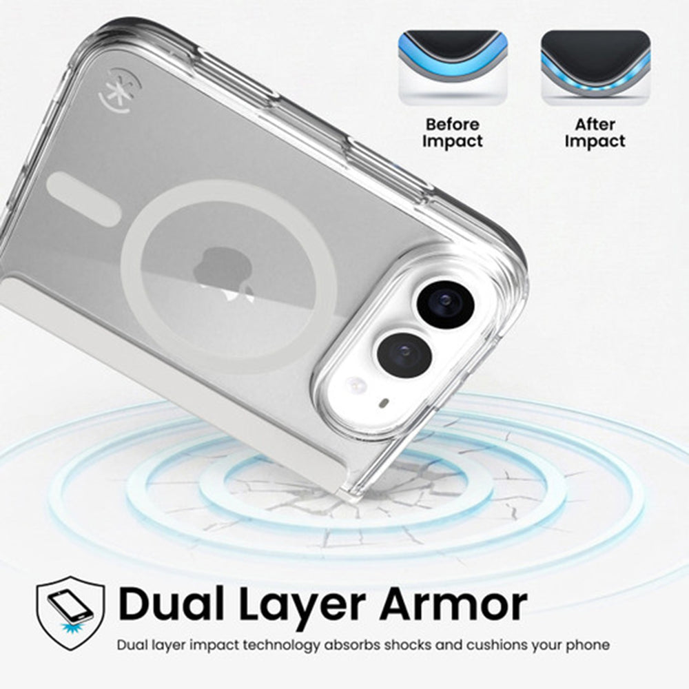 Speck Presidio Perfect Fold Case for iPhone Duo - Clear