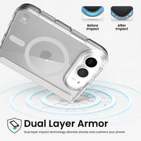 Speck Presidio Perfect Fold Case for iPhone Duo - Clear