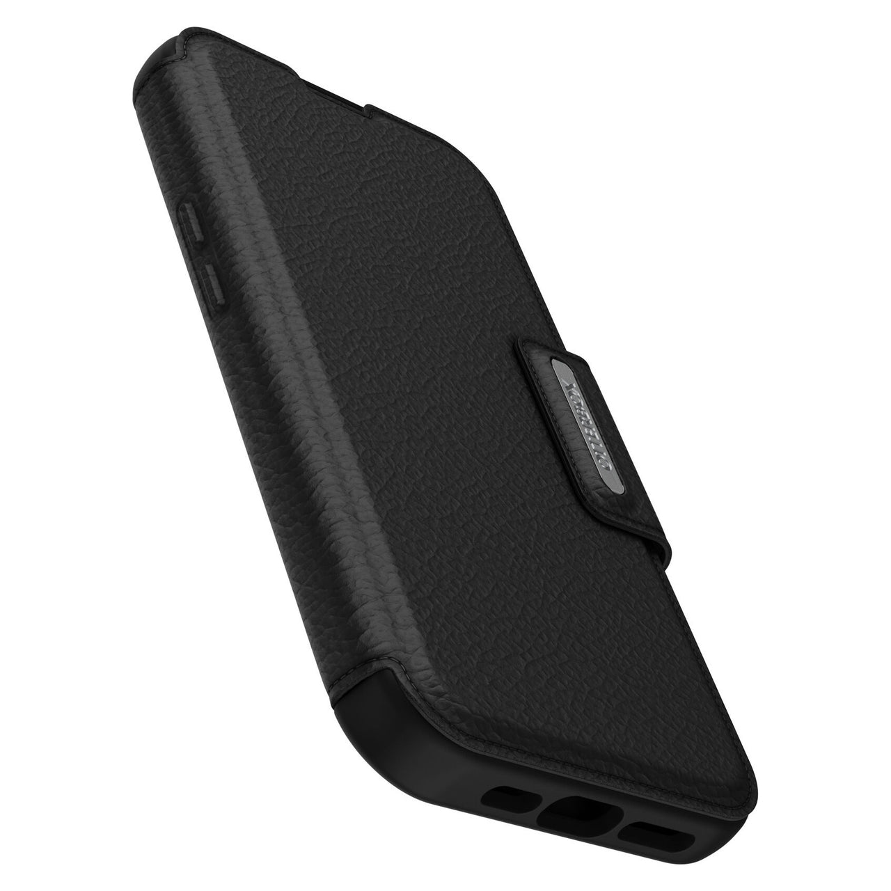 OtterBox Strada MagSafe Case for Apple iPhone 15 (6.1") - Shadow Black