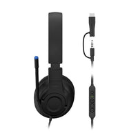 Thumbnail for Belkin SoundForm Inspire USB-C Wired Over-Ear Headset for Kids - Black