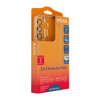 Thumbnail for EFM 3-in-1 Case Screen & Camera Lens Armour Bundle for Samsung Galaxy S26 - Clear