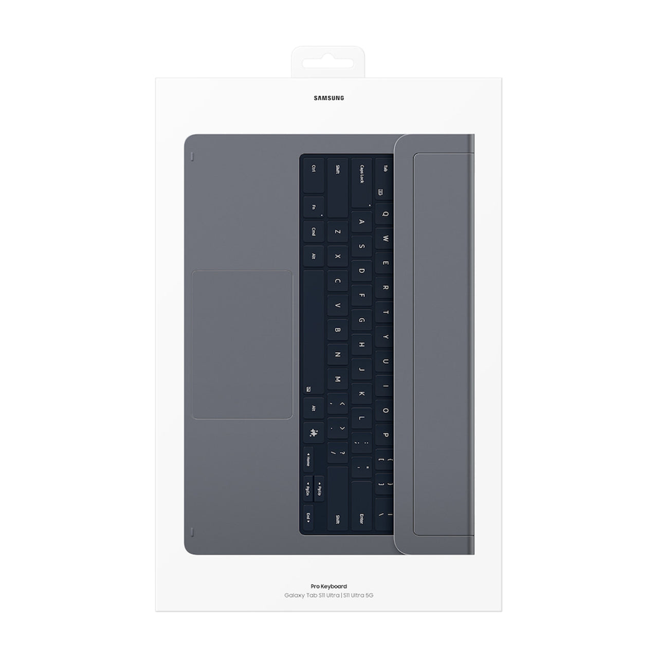 Samsung Galaxy Tab S11 Ultra Keyboard Pro Case/Cover - Grey Black