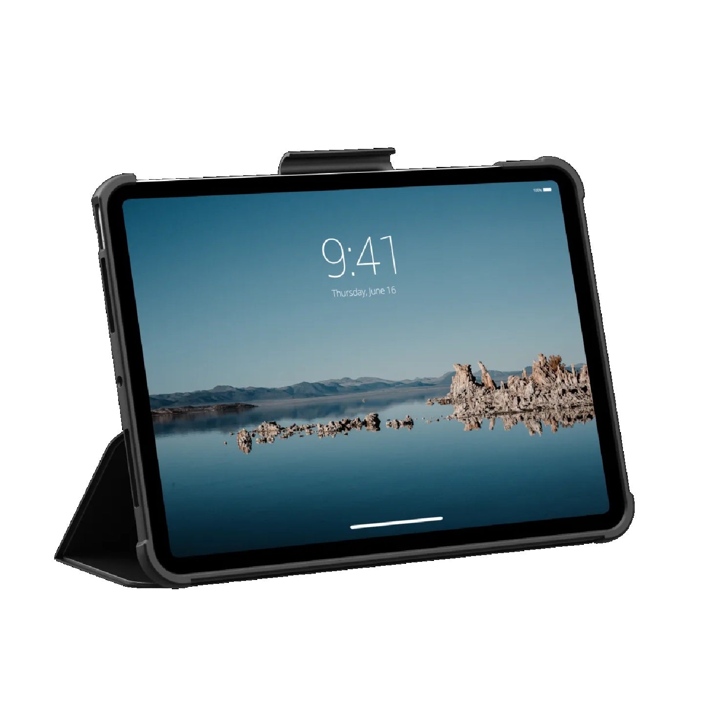 UAG Plyo Folio Rugged Case for Apple iPad Pro (11") (M5/M4) (6th/5th Gen) - Black/Ice