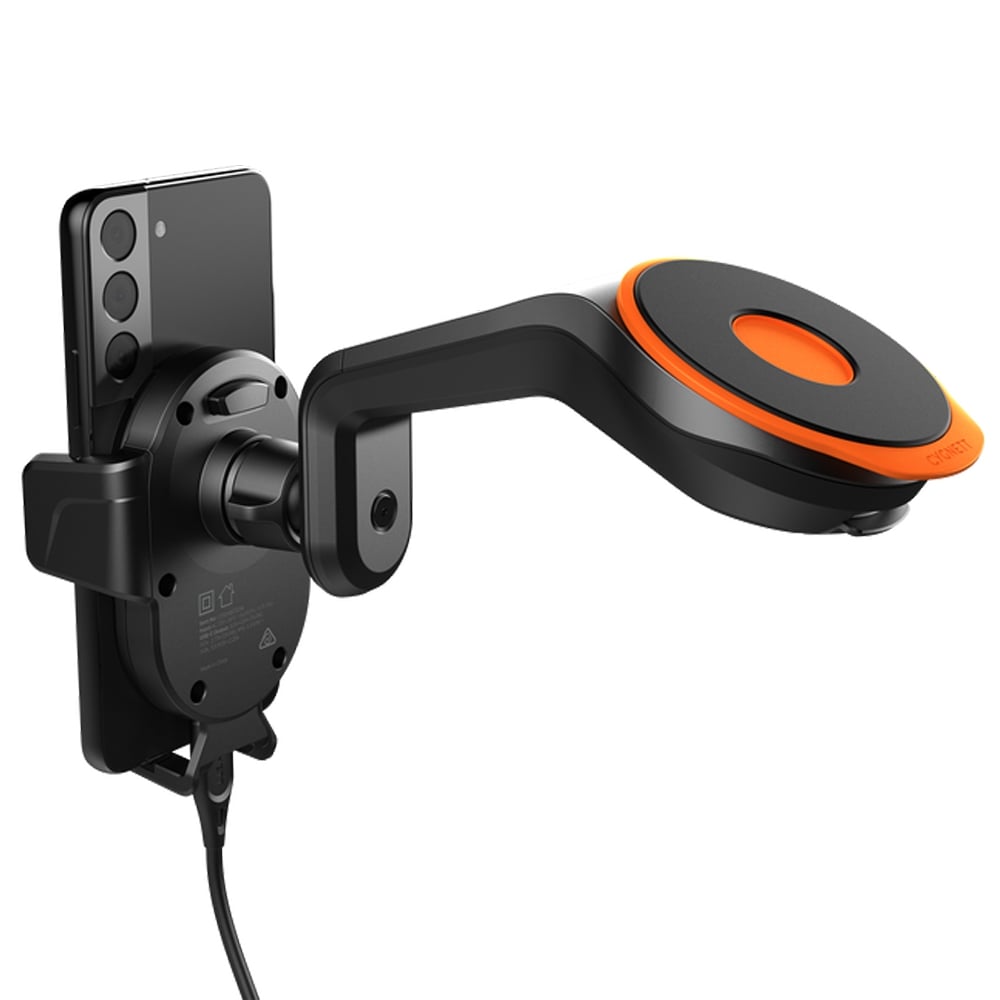 Cygnett Race Wireless 10W Vent Qi Car Charger Mount + QC 3.0 Car Charger