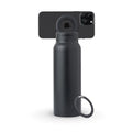 Ringo Water Bottle with Magnetic Phone Mount 710ml (24oz)  - Black