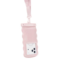 Case-Mate Wavy Waterproof Floating Pouch Large - Ballet Pink Twinkle
