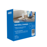 Thumbnail for Laser 100W PD GaN Charger - 4 Port USB-C and USB-A Fast Charging