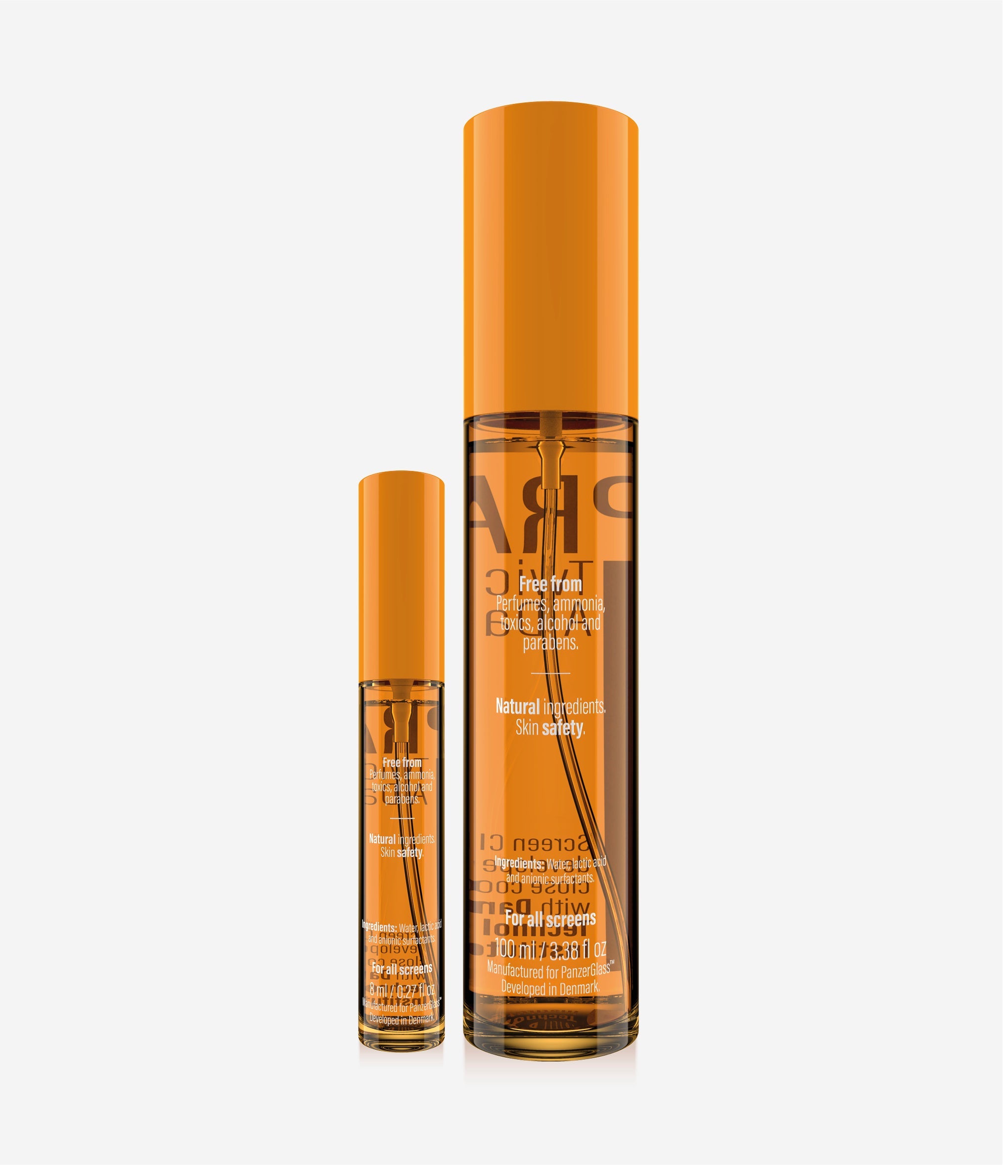 Panzer Glass Universal Spray Twice a Day 8ml + 100ml - Bundle