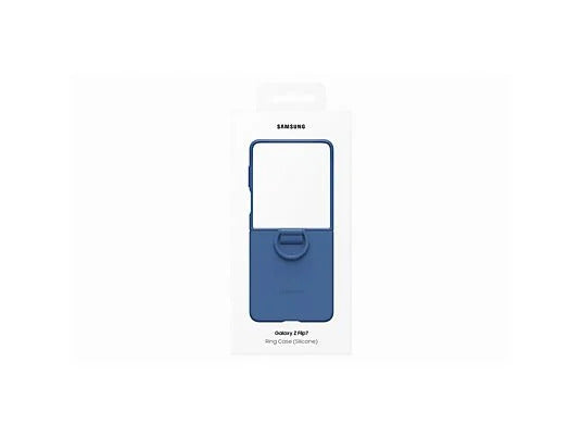 Samsung Silicone Ring Case for Galaxy Flip7 - Blue