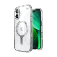 Thumbnail for Speck Presidio Clear Grip for iPhone 17 - Clear/Silver