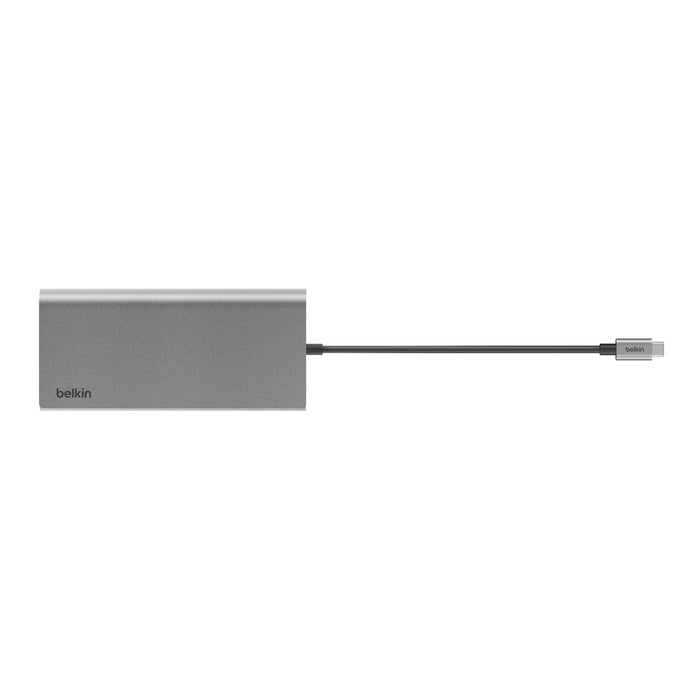 Belkin Connect Universal USB-C 8-in-1 Dual Display Core Hub - Space Grey