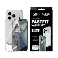 PanzerGlass 2-in-1 SL1M bundle for iPhone 18 Pro - Clear