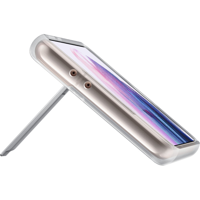 Samsung Clear Standing Cover Case for Galaxy S21+ - Clear