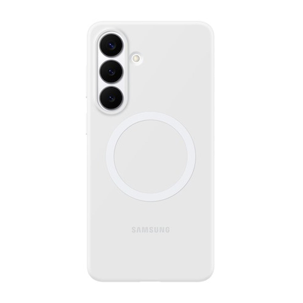Samsung Silicone Magnet Case for Galaxy S26 Plus - White