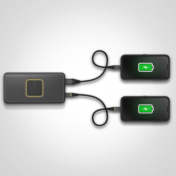 Otterbox Fast Charge Qi Wireless 10000 MAh Wireless Charging Powe Bank - Black