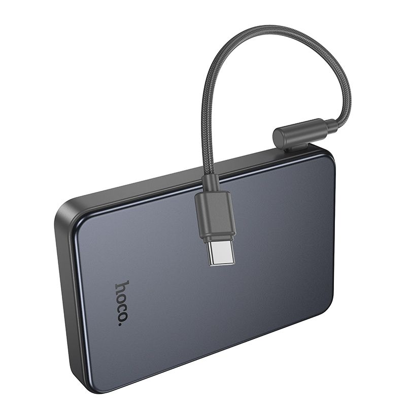Hoco J170 Starlight 22.5W+PD20W 10000mAh Power Bank - Black