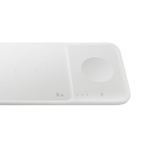 Samsung Wireless Charger Trio Charging Pad with AC Charger - White