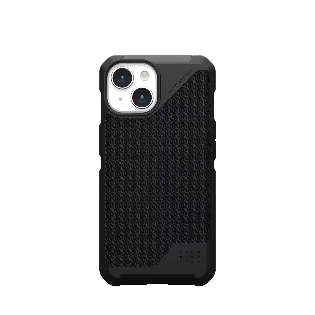 UAG Metropolis LT Kevlar Magsafe Case for iPhone 15 - Black