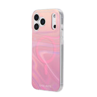 Thumbnail for Case-Mate Peach Bubble MagSafe Case for iPhone 17 Pro Max - Iridescent