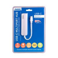 Thumbnail for Laser 4-Port USB-C Hub with 4K HDMI USB 3.0 Ports and Charging