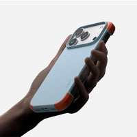 MOFT Color-blocking Snap Phone Case for iPhone 17 Pro - Soothing Mist + Sunrise