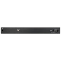 D-Link 28-Port Gigabit Smart Managed PoE Switch with 28 RJ45 - Black