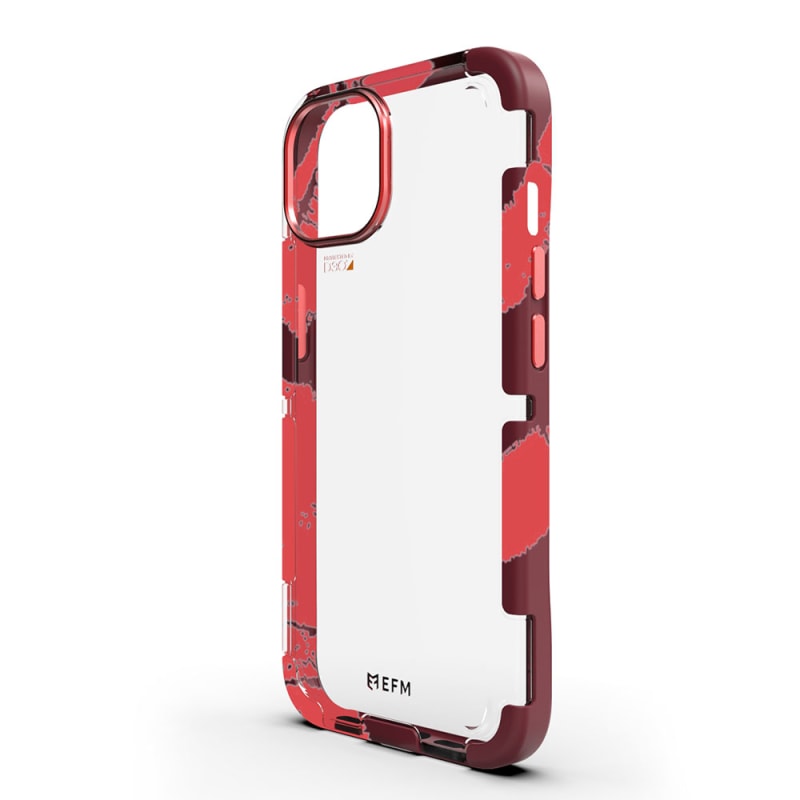 EFM Cayman Case Armour with D3O Crystalex for iPhone 13 (6.1") - Thermo Fire