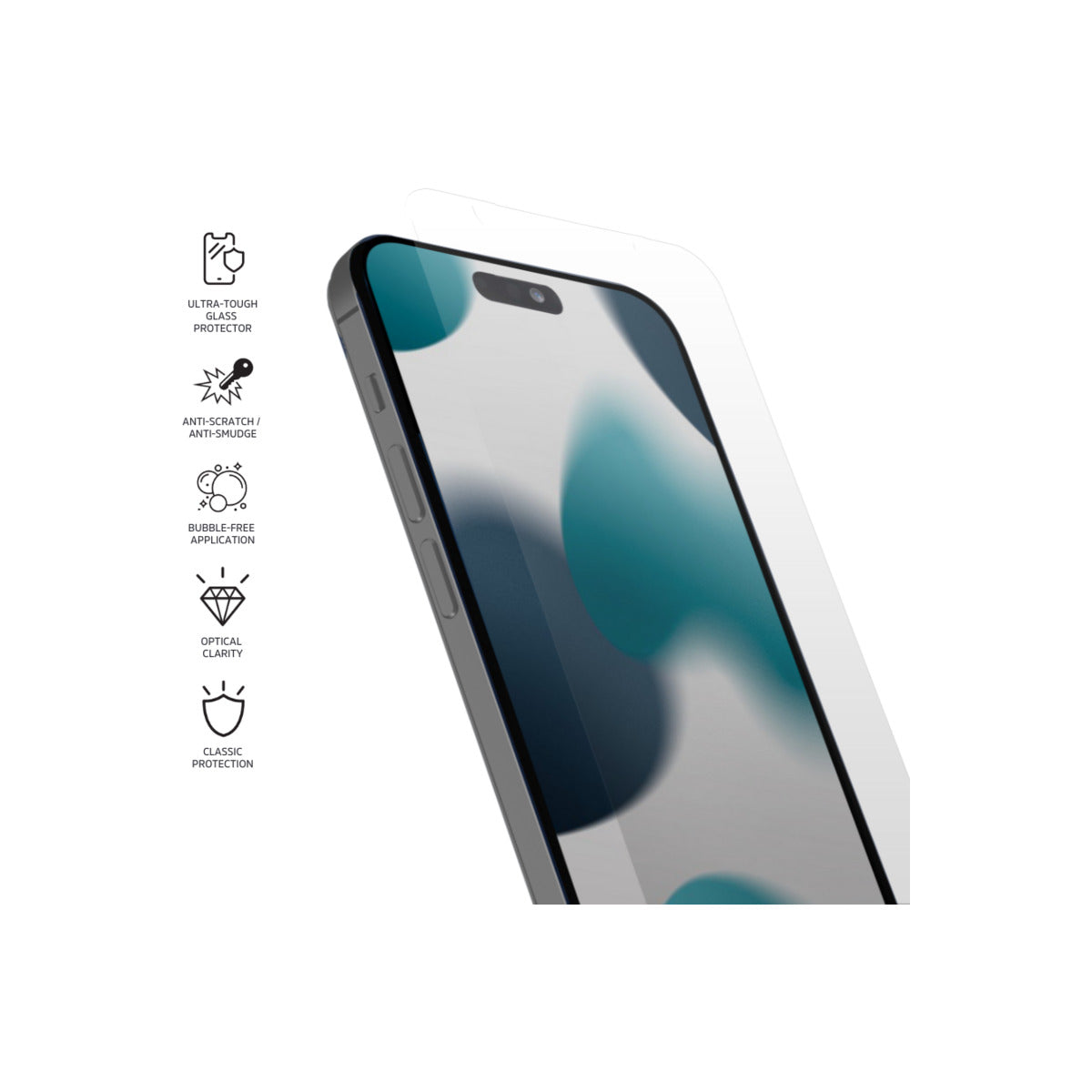 3sixT PrismShield Classic - Apple iPhone 15 / 15 Pro - Clear