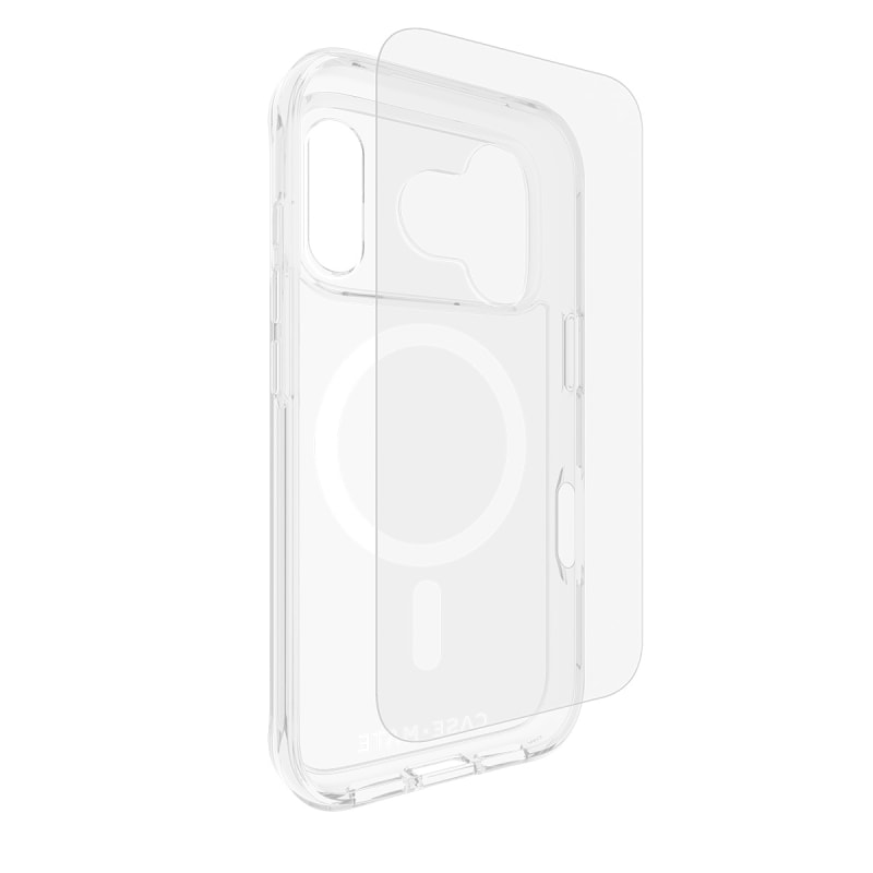 Case-Mate Magsafe Case and Screen Protection Pack for Apple iPhone 17 Pro - Clear