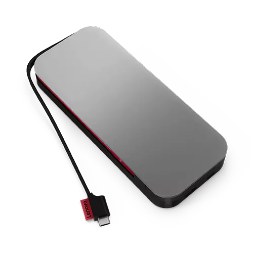Lenovo Go USB-C 65W Laptop Power Bank 20000 mAh Battery Pack - Thunder Black